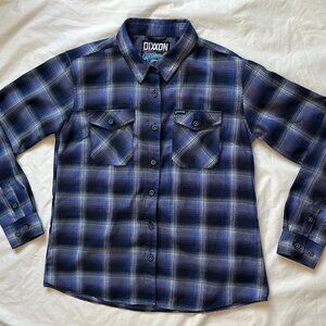 Dixxon Flannel The Offspring Supercharged Button-Down Plaid Shirt Women's XL